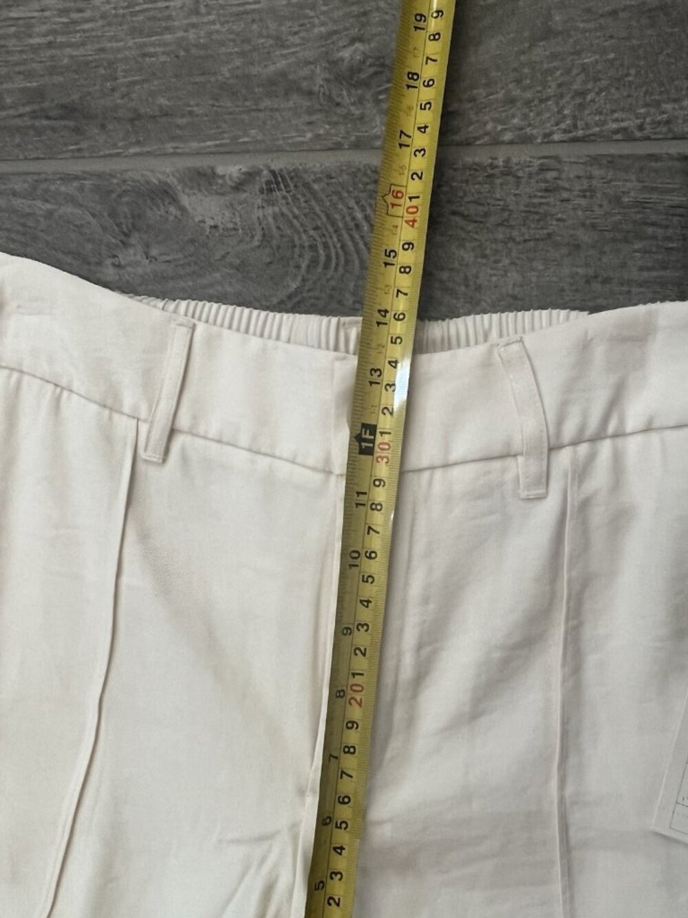 A NEW DAY Womens High-Rise Slim Fit Effortless Pintuck Ankle Pants Size 10 Cream - Picture 8 of 10